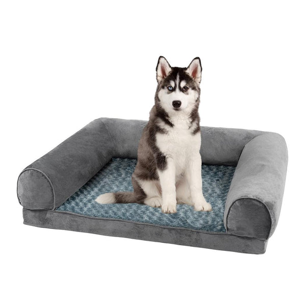 Pet Bed Sofa Dog Beds Bedding Soft Warm Mattress Cushion Pillow Mat Plush XL Deals499
