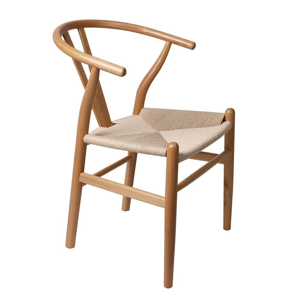 Set of 2 Dining Chairs Rattan Seat Side Chair Kitchen Wood Furniture Oak Deals499