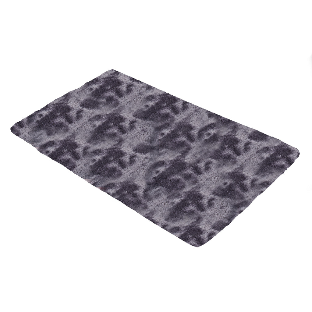 Floor Rug Shaggy Rugs Soft Large Carpet Area Tie-dyed Midnight City 140x200cm Deals499