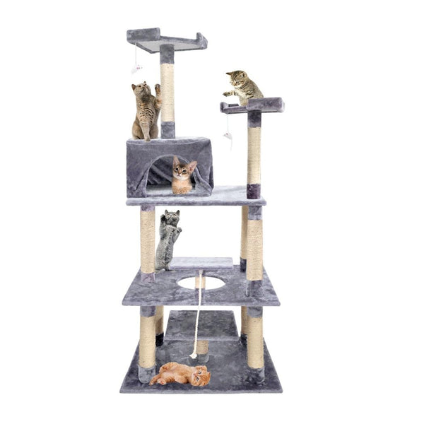 PaWz 2M Cat Scratching Post Tree Pet Gym House Condo Furniture ...