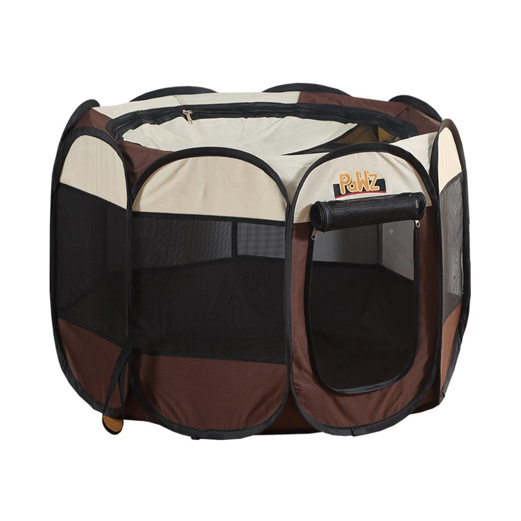 PaWz Dog Playpen Pet Play Pens Foldable Panel Tent Cage Portable Puppy Crate 42
