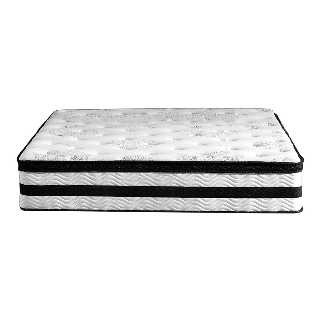 DeramZ 35CM Thickness Euro Top Egg Crate Foam Mattress in King Single Size DreamZ