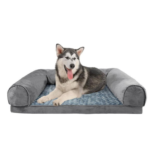 Pet Bed Sofa Dog Beds Bedding Soft Warm Mattress Cushion Pillow Mat Plush XL Deals499