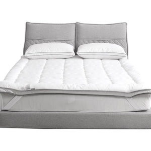 DreamZ Bedding Luxury Pillowtop Mattress Topper Mat Pad Protector Cover Queen Deals499