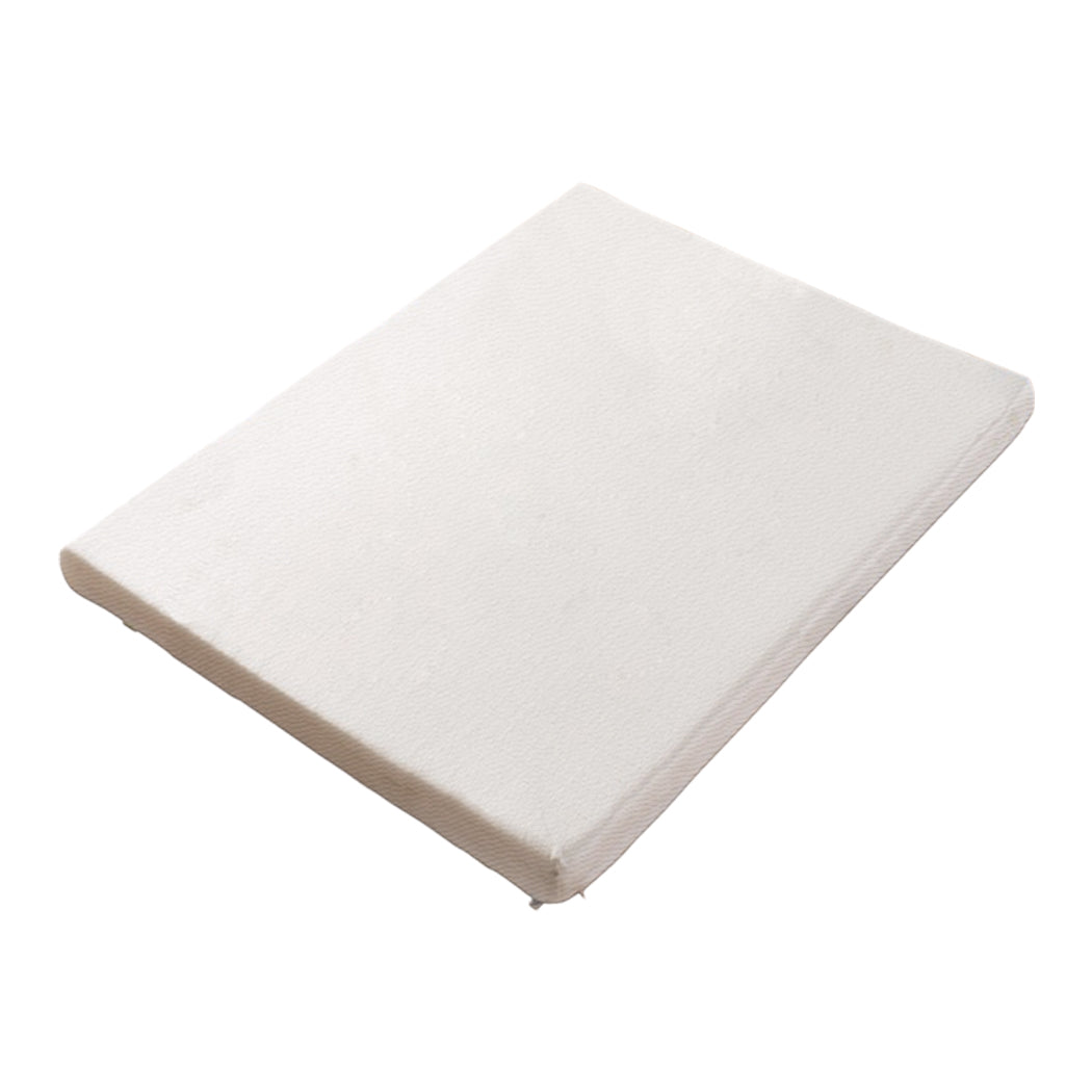 DreamZ 7cm Memory Foam Bed Mattress Topper Polyester Underlay Cover Queen Deals499