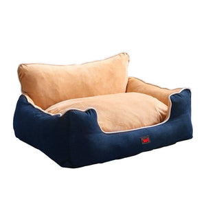 PaWz Pet Bed Dog Puppy Beds Cushion Pad Pads Soft Plush Cat Pillow Mat Blue M Deals499