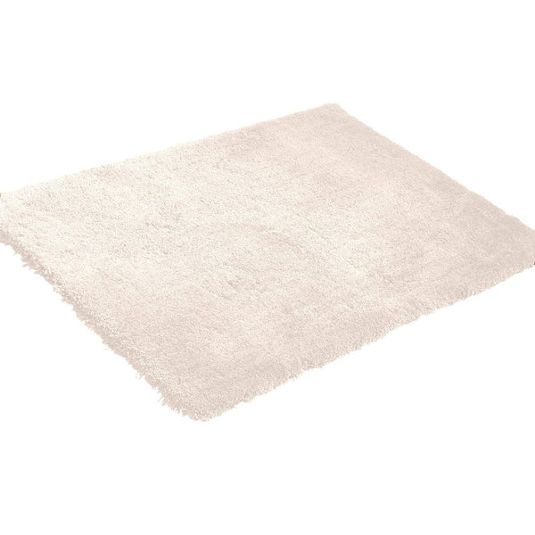 Ultra Soft Anti Slip Rectangle Plush Shaggy Floor Rug Carpet in Beige 60x220cm Deals499