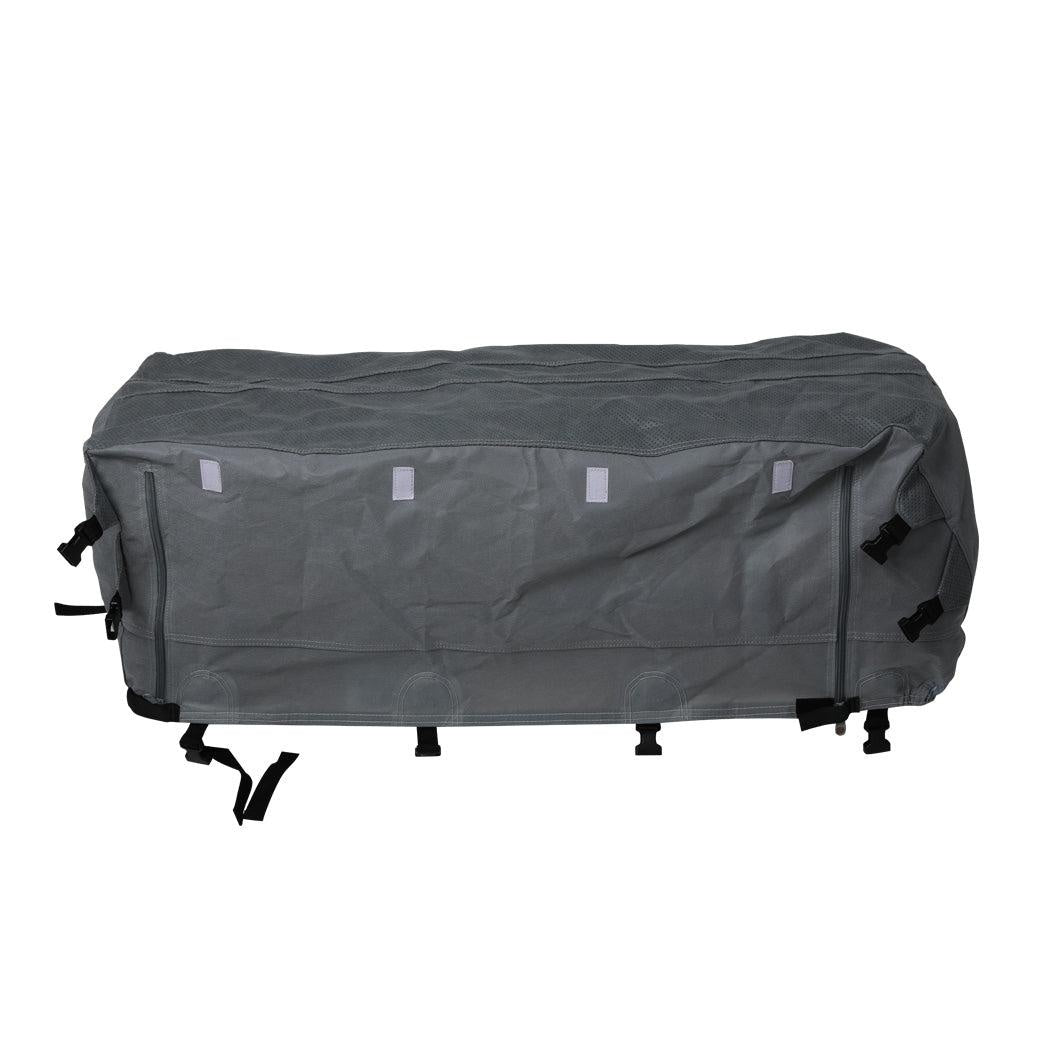 Caravan Covers Campervan 4 Layer Heavy Duty UV Waterproof Carry bag Covers XL Grey Deals499