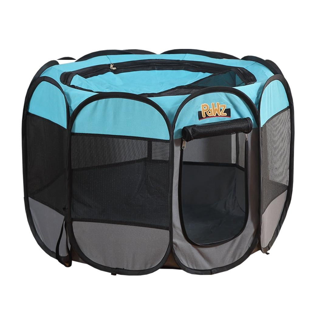 PaWz Dog Playpen Pet Play Pens Foldable Panel Tent Cage Portable Puppy Crate 52