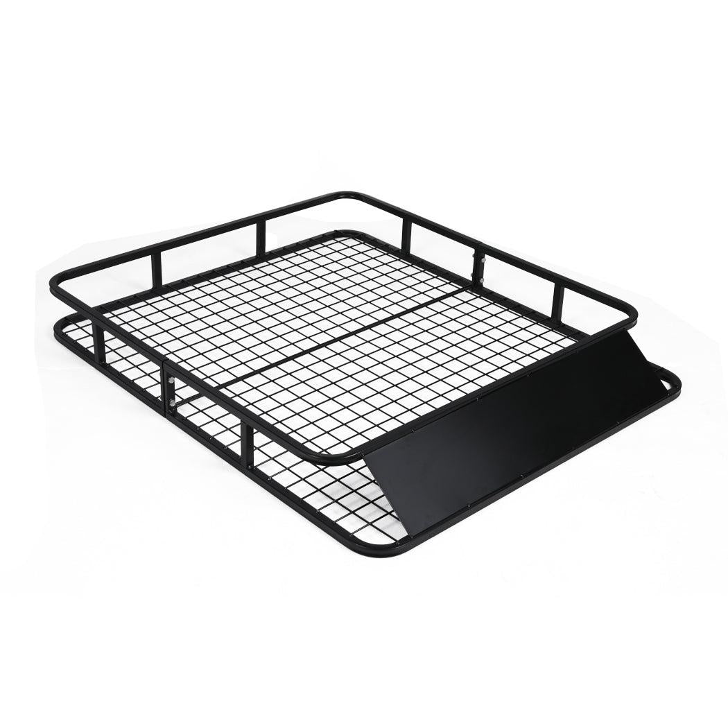 Universal Roof Rack Basket Heavy duty  Steel Luggage Carrier Cage Vehicle Cargo Deals499