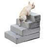 Pet Stairs 4 Steps Ramp Portable Adjustable Climbing Ladder Soft Washable Dog XL Deals499