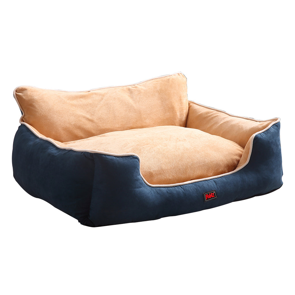 PaWz Pet Bed Dog Mattress Bedding Calming Beds Soft Cushion Puppy Pillow Blue Deals499