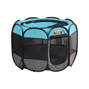 PaWz Dog Playpen Pet Play Pens Foldable Panel Tent Cage Portable Puppy Crate 30" Deals499