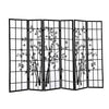 Levede 6 Panel Free Standing Foldable  Room Divider Privacy Screen Bamboo Print Deals499