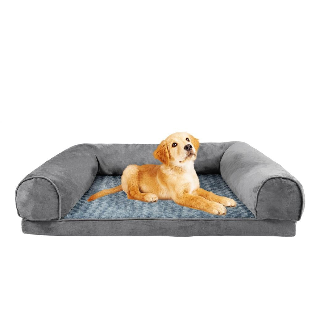 Pet Bed Sofa Dog Beds Bedding Soft Warm Mattress Cushion Pillow Mat Plush M Deals499