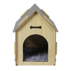 Wooden Dog House Pet Kennel Timber Indoor Cabin Large Oak L Deals499