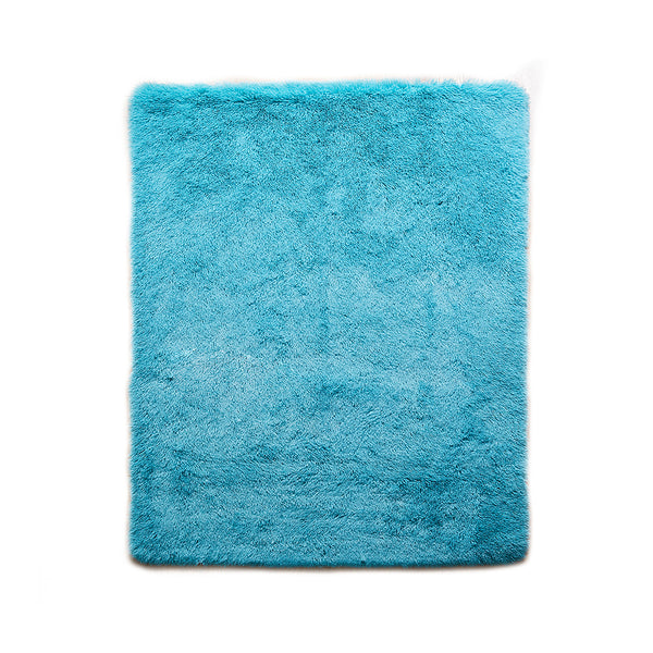 Designer Soft Shag Shaggy Floor Confetti Rug Carpet Home Decor 120x160cm Blue Deals499