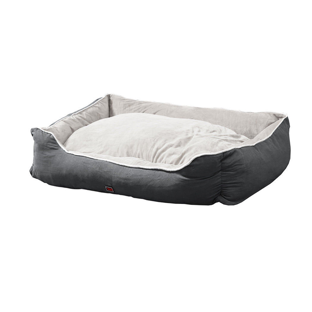PaWz Pet Bed Mattress Dog Cat Pad Mat Puppy Cushion Soft Warm Washable XL Grey Deals499