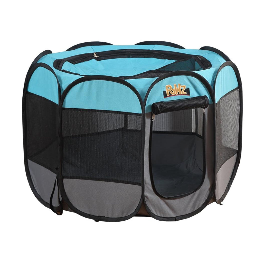 PaWz Dog Playpen Pet Play Pens Foldable Panel Tent Cage Portable Puppy Crate 42" Deals499