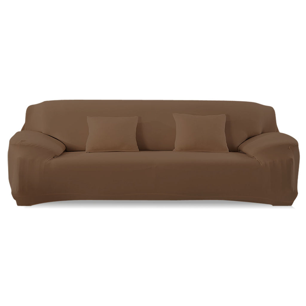 Easy Fit Stretch Couch Sofa Slipcovers Protectors Covers 3 Seater Taupe Deals499