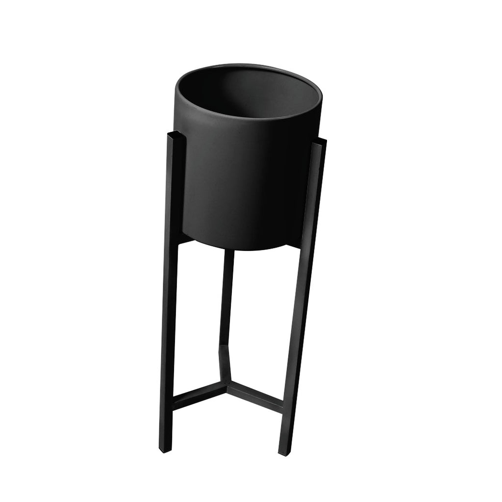 Plant Stand Garden Planter Metal Flower Pot Rack Corner Shelving Indoor Outdoor Large Black Deals499