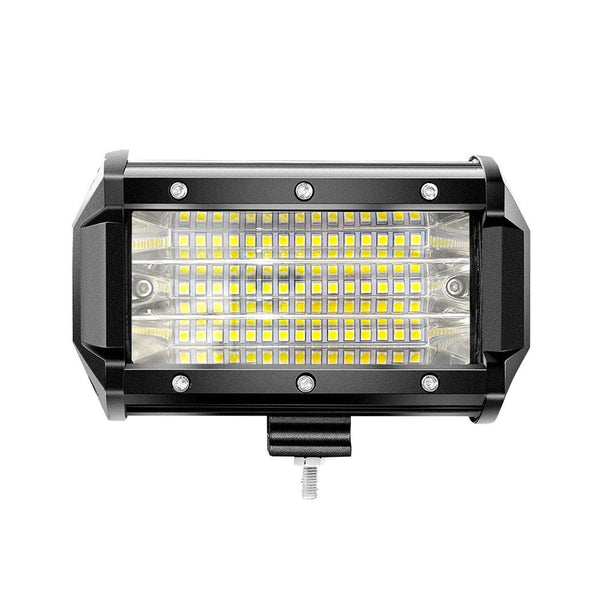 2x 5inch LED Light Bar Work Flood Spot Beam Lamp Offroad Caravan Strip Lights Deals499