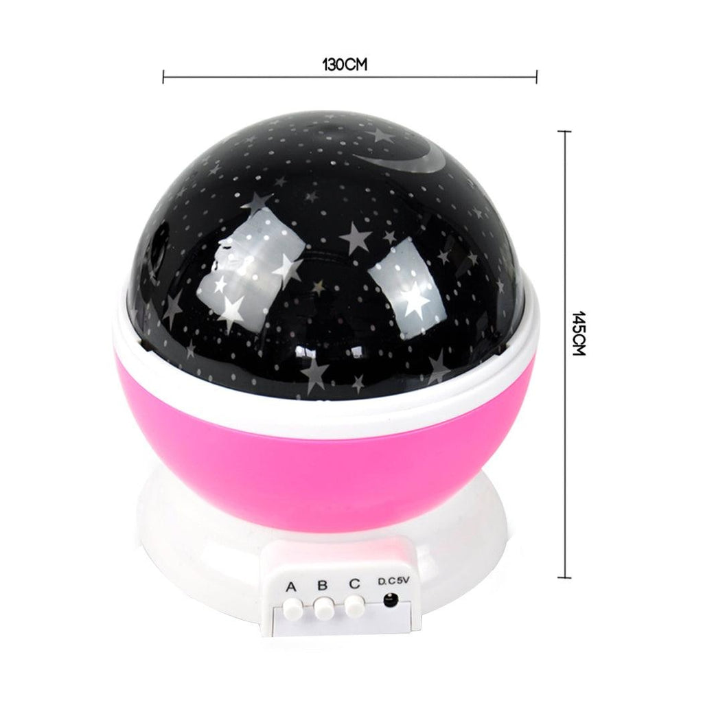 LED Night Star Sky Projector Light Lamp Rotating Starry Baby Room Kids Gift Deals499