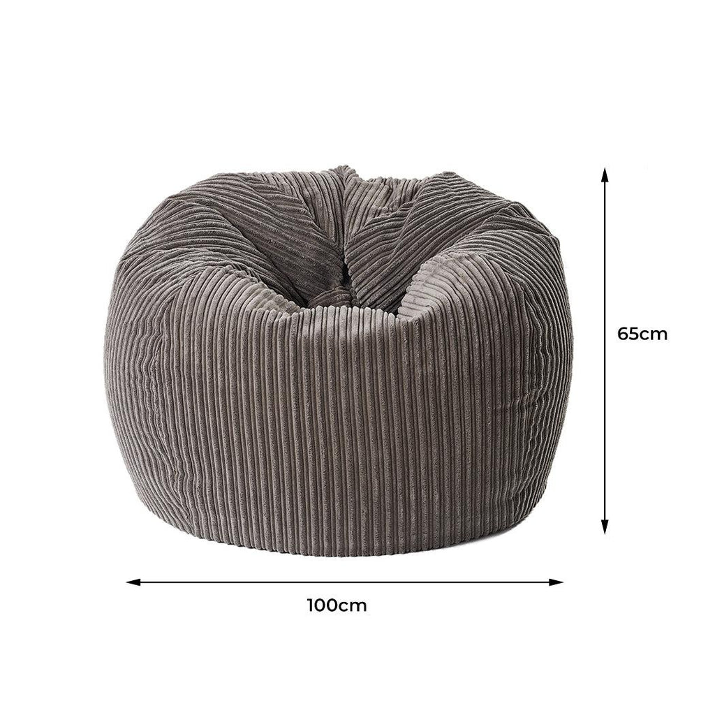 Bean Bag Beanbag Large Indoor Lazy Chairs Couch Lounger Kids Adults Sofa Cover Deals499