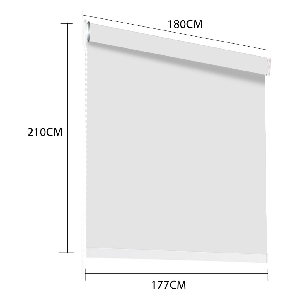 Quality Modern Blockout Roller Blinds Curtain Full Sun Shading Room 90cmx210cm Deals499