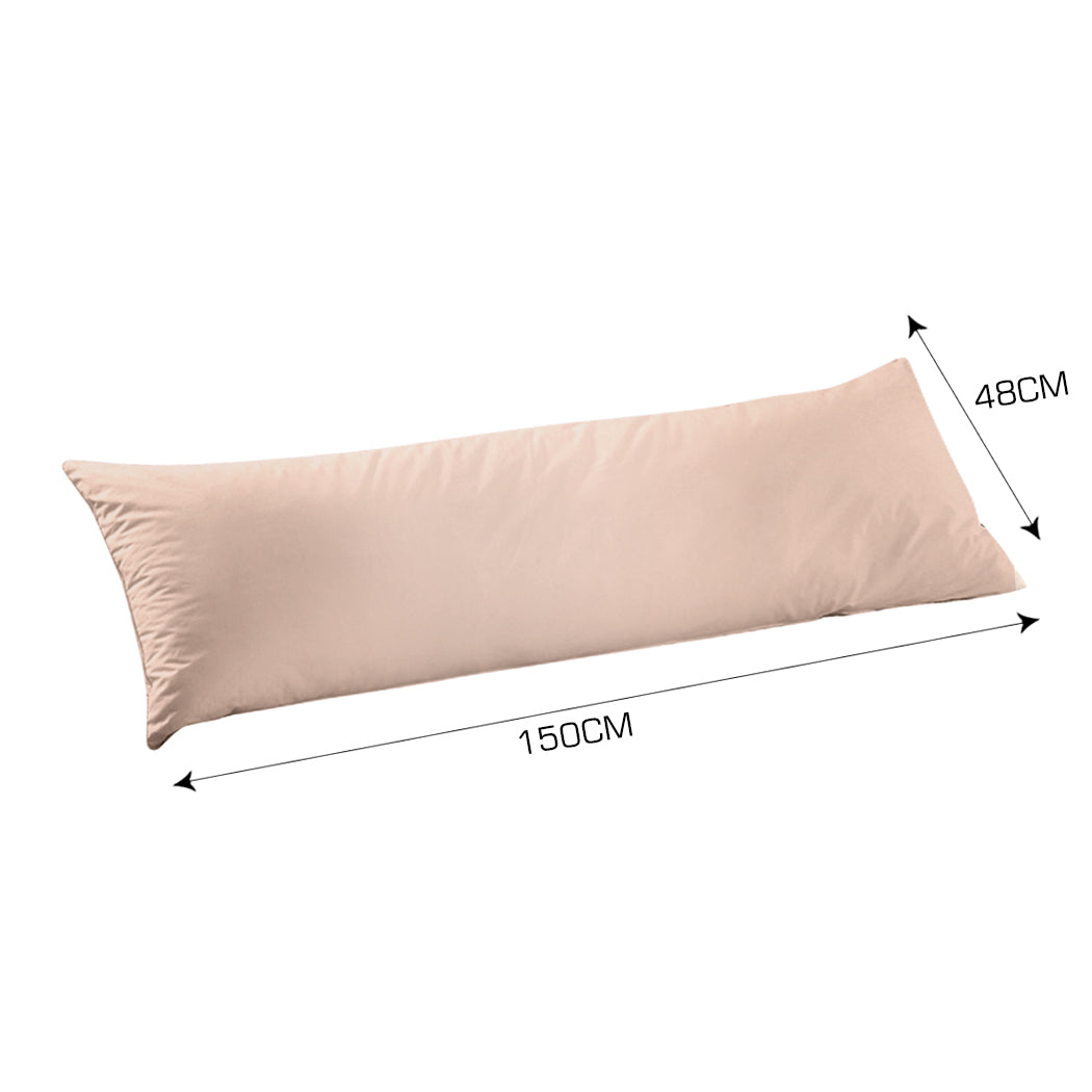DreamZ Body Full Long Pillow Luxury Slip Cotton Maternity Pregnancy 150cm Lattle Deals499
