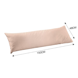 DreamZ Body Full Long Pillow Luxury Slip Cotton Maternity Pregnancy 150cm Lattle Deals499