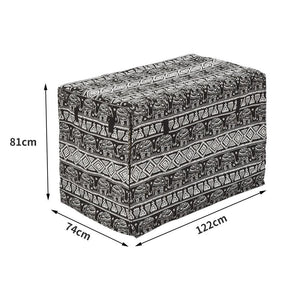 Crate Cover Pet Dog Kennel Cage Collapsible Metal Playpen Cages Covers Black 48" Deals499