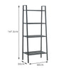 4 Tier Ladder Shelf Unit Bookshelf Bookcase Book Storage Display Rack Stand Deals499
