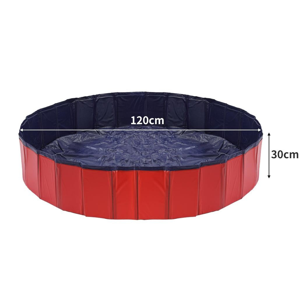 Pet Swimming Pool Dog Cat Animal Folding Bath Washing Portable Pond M Deals499
