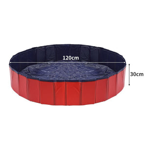 Pet Swimming Pool Dog Cat Animal Folding Bath Washing Portable Pond M Deals499