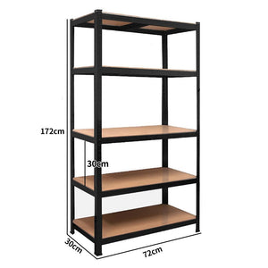 1.7M Warehouse Shelving Racking Steel Pallet Garage Shelves Metal Storage Rack Deals499