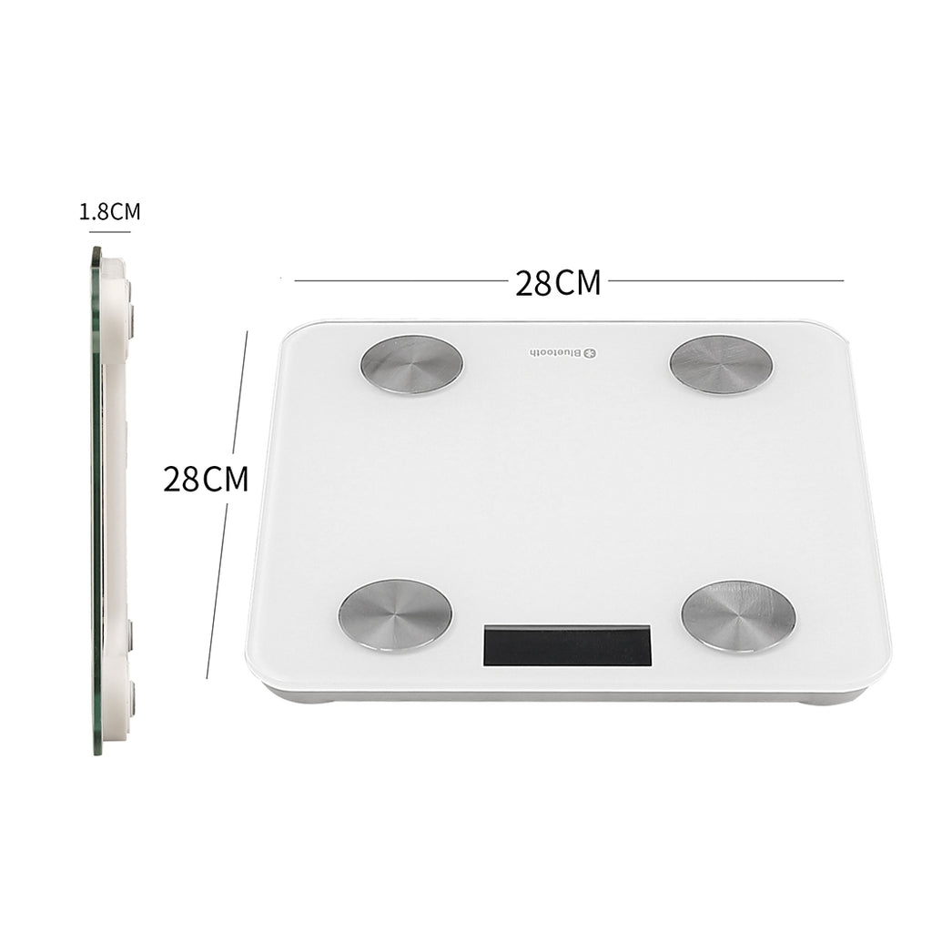 Body Fat Scale Digital Scales Bluetooth Weight BMI Bath Monitor Tracker 180KG Deals499