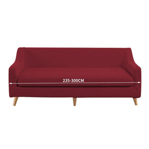 DreamZ Couch Sofa Seat Covers Stretch Protectors Slipcovers 4 Seater Wine Deals499