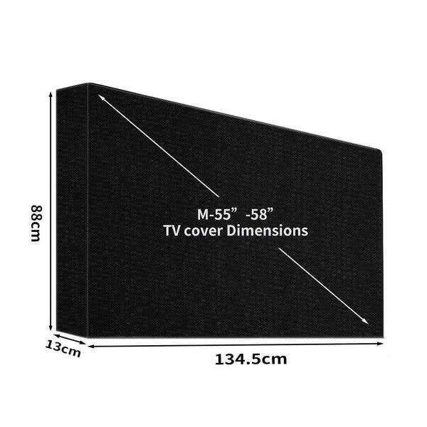 TV Cover 55"-58" Inch Outdoor Patio Flat Television Protector Screen Waterproof Deals499