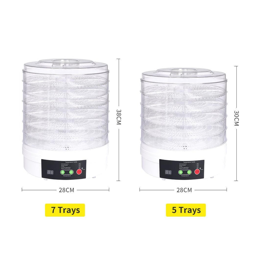 Food Dehydrators Fruit Vegetable Dryer Dehydrator Beef Jerky Preserve 5 Trays Deals499