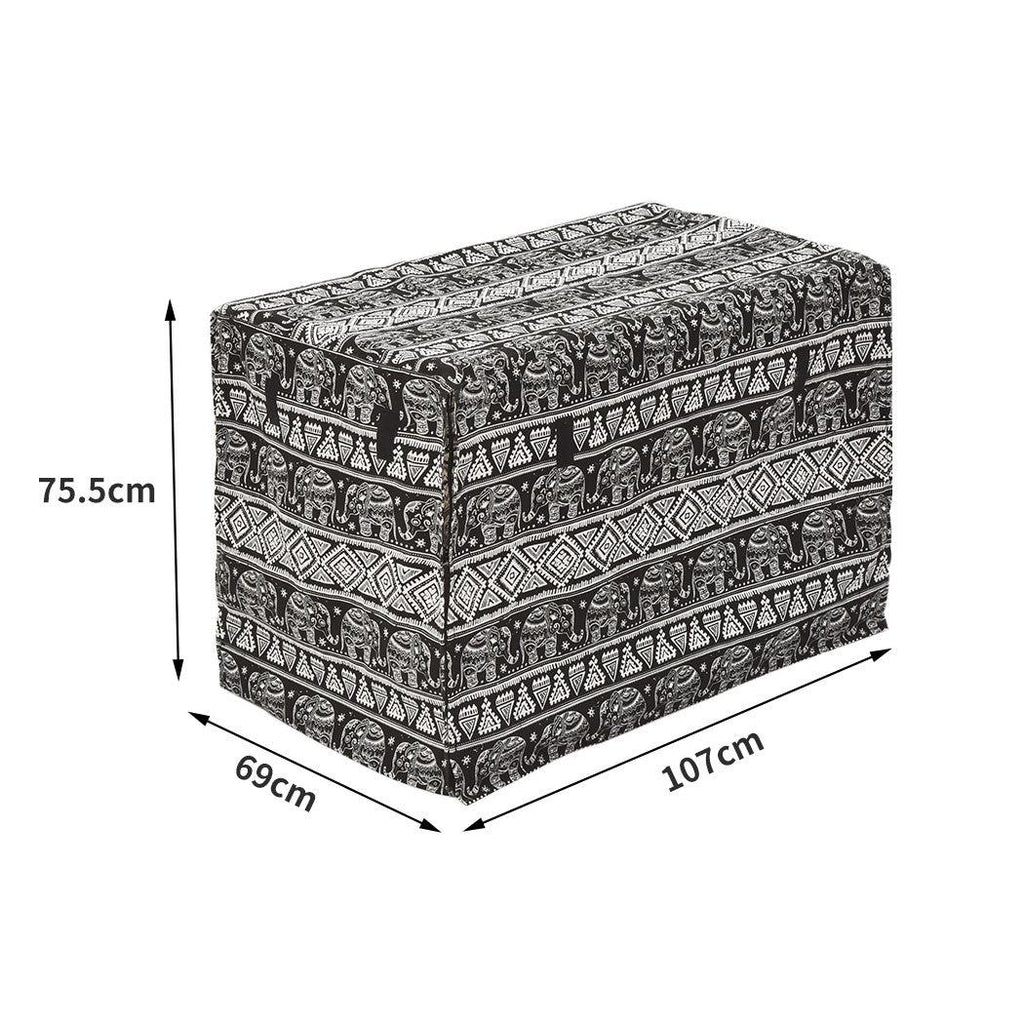 Crate Cover Pet Dog Kennel Cage Collapsible Metal Playpen Cages Covers Black 42" Deals499
