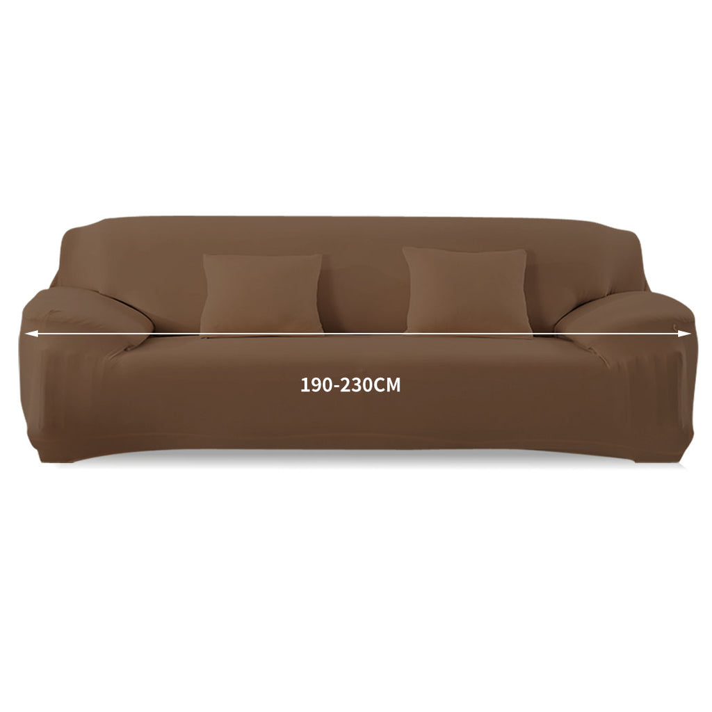 Easy Fit Stretch Couch Sofa Slipcovers Protectors Covers 3 Seater Taupe Deals499