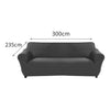 Sofa Cover Slipcover Protector Couch Covers 4-Seater Dark Grey Deals499