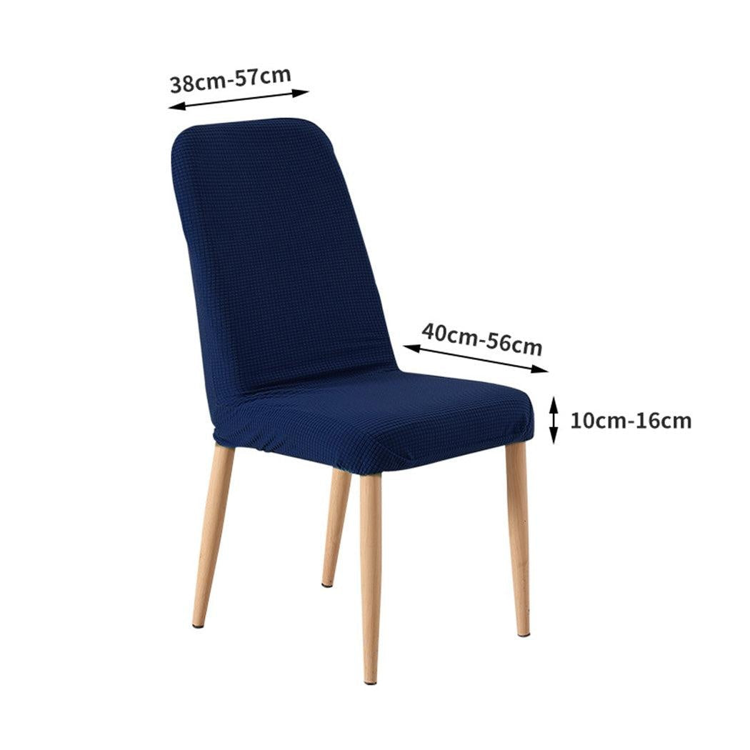 2x Dining Chair Covers Spandex Cover Removable Slipcover Banquet Party Navy Deals499