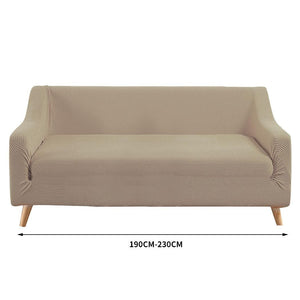 Couch Stretch Sofa Lounge Cover Protector Slipcover 3 Seater Sand Deals499