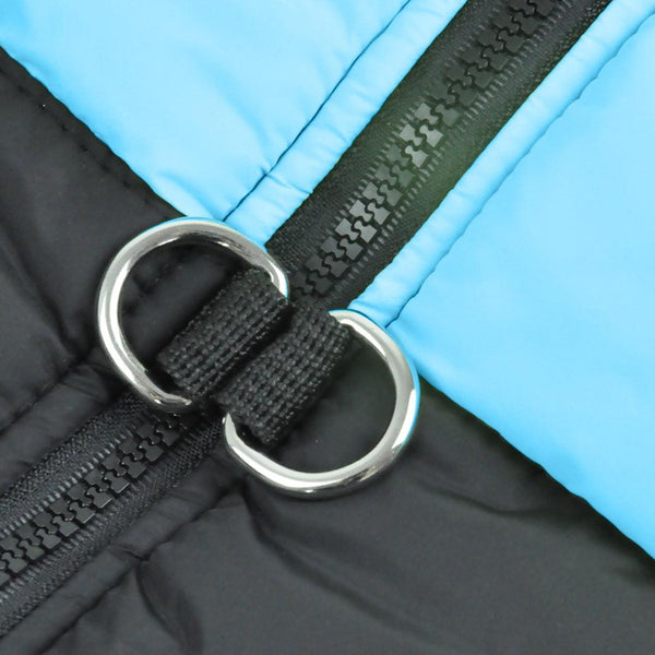 PaWz Dog Winter Jacket Padded Waterproof Pet Clothes Windbreaker Coat M Blue Deals499