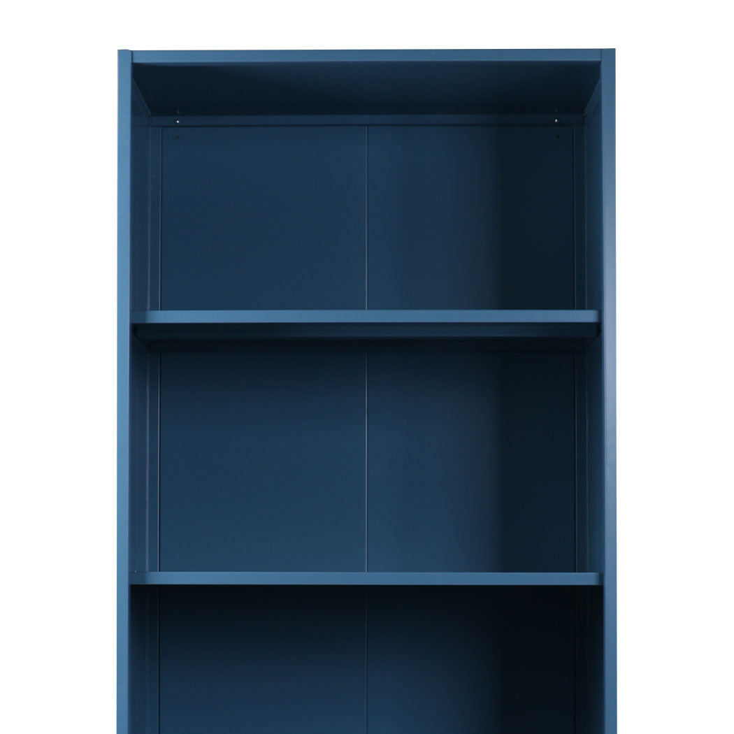 Bookshelf Bookcase Storage Display Shelf Cabinet Home Office Stand Steel Rack Deals499