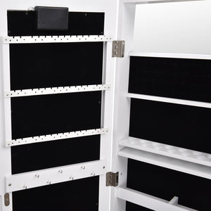 Levede Mirror Jewellery Cabinet Dressing Makeup Jewelry Storage  Organiser Wood Deals499