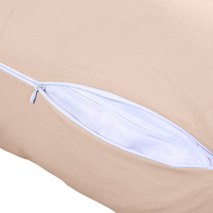 DreamZ Body Full Long Pillow Luxury Slip Cotton Maternity Pregnancy 150cm Lattle Deals499