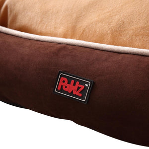 PaWz Pet Bed Dog Puppy Beds Cushion Pad Pads Soft Plush Cat Pillow Mat Brown M Deals499
